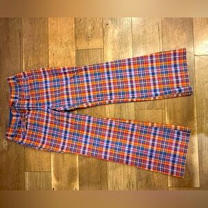 Fun checkered pants by Maeve, like new